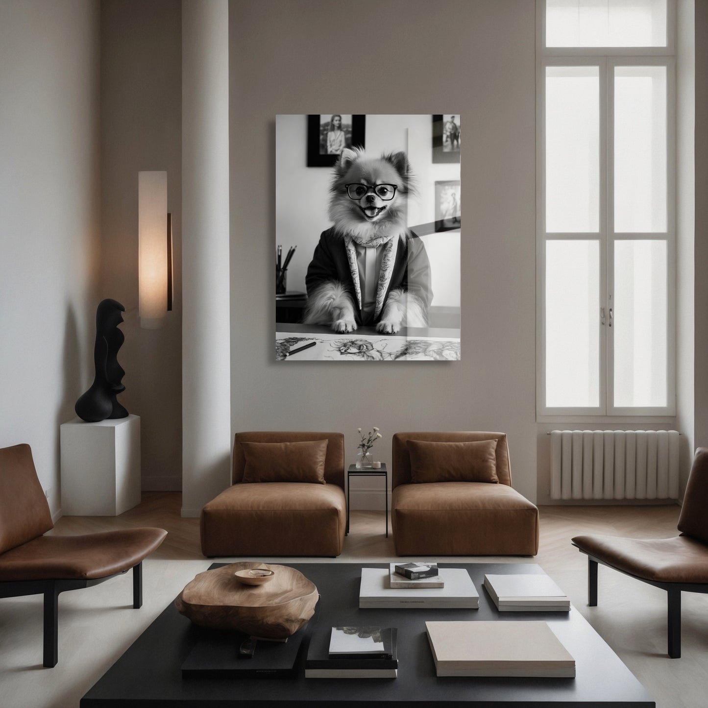 Arty Pomeranian - CAIVA Art