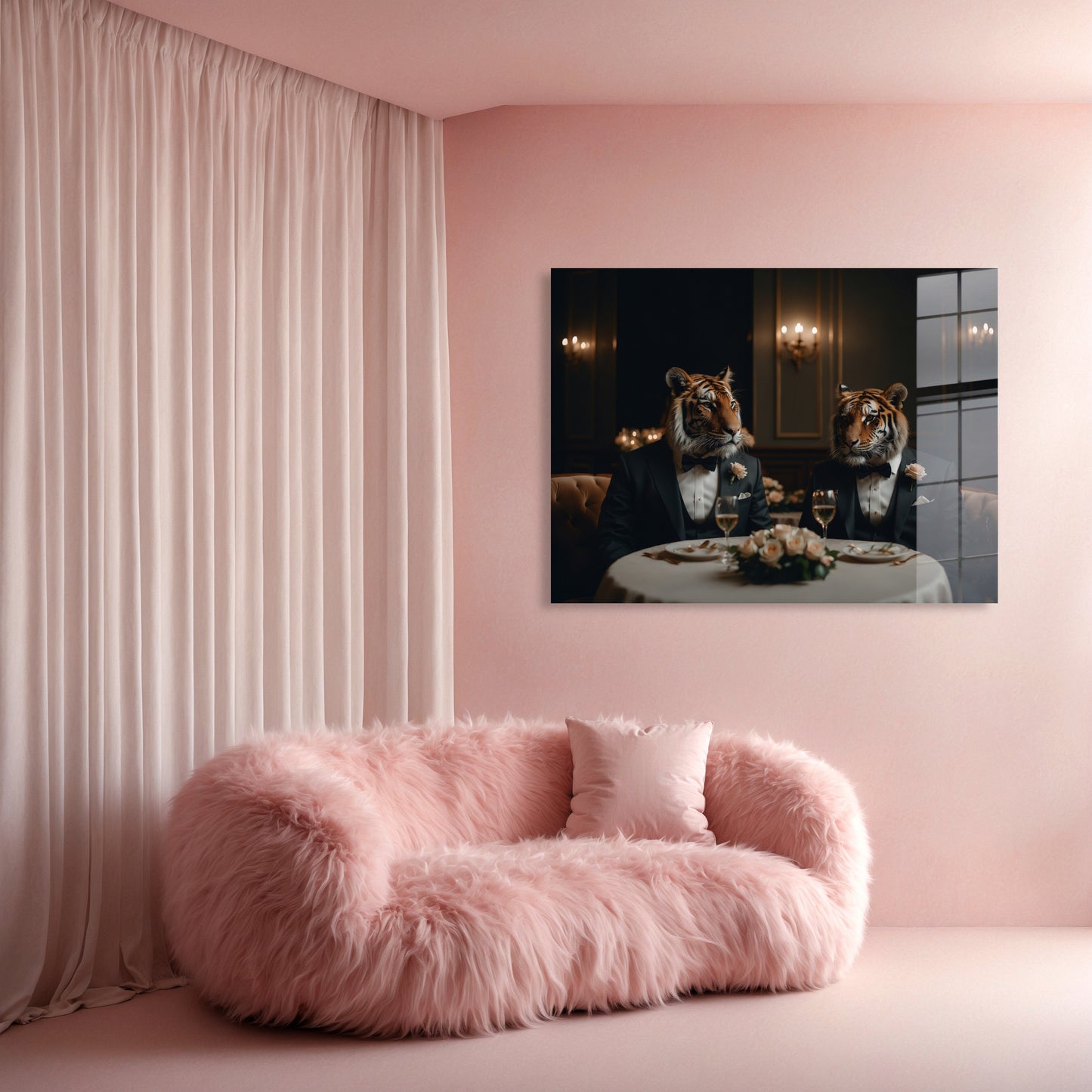 Dining Tigers - CAIVA Art