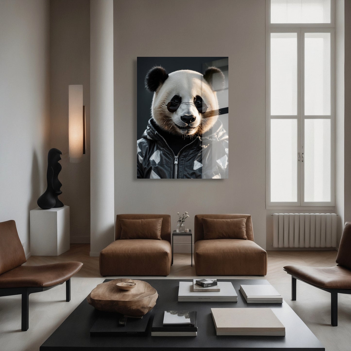 Stylish Panda - CAIVA Art