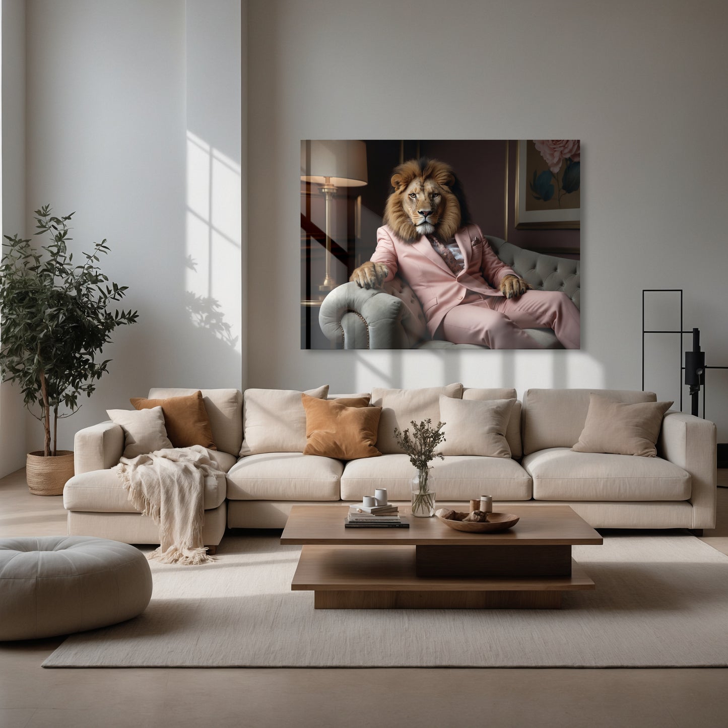 Arty Animals - Suave Lion - CAIVA Art