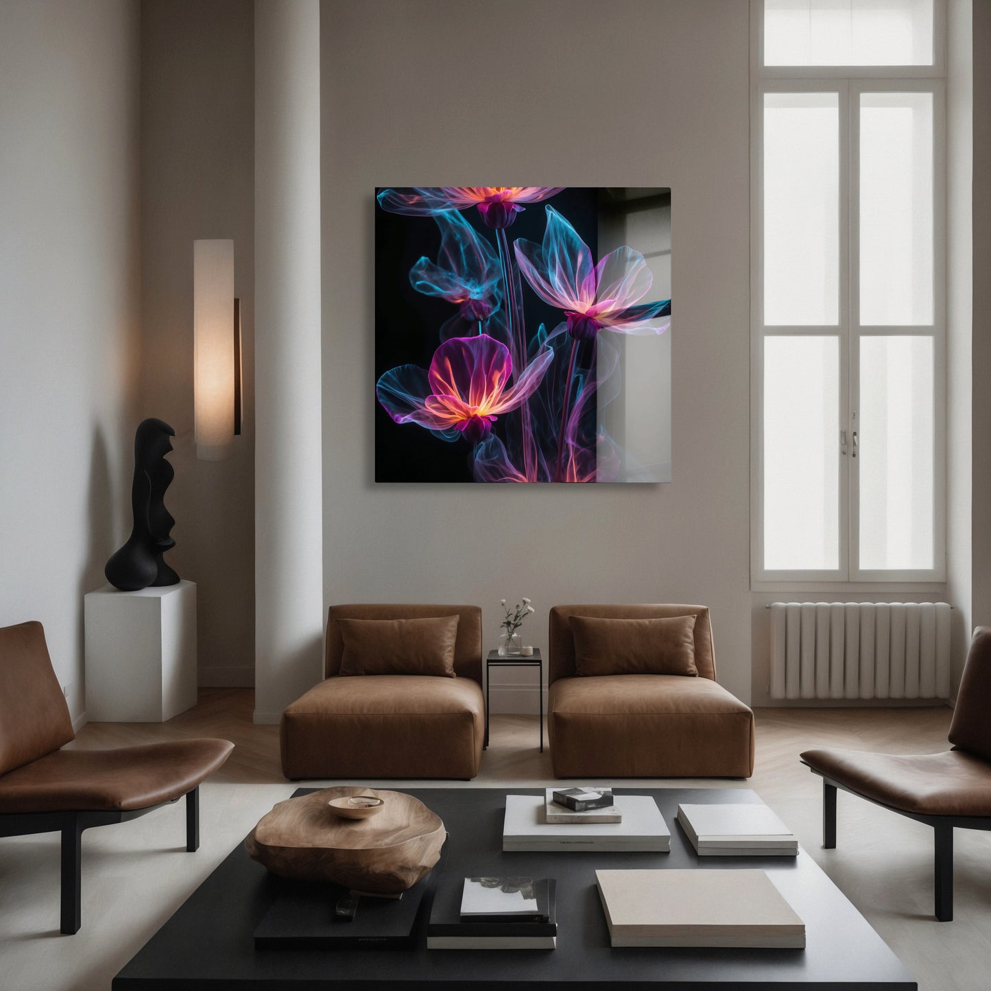 Neon Bloom - CAIVA Art