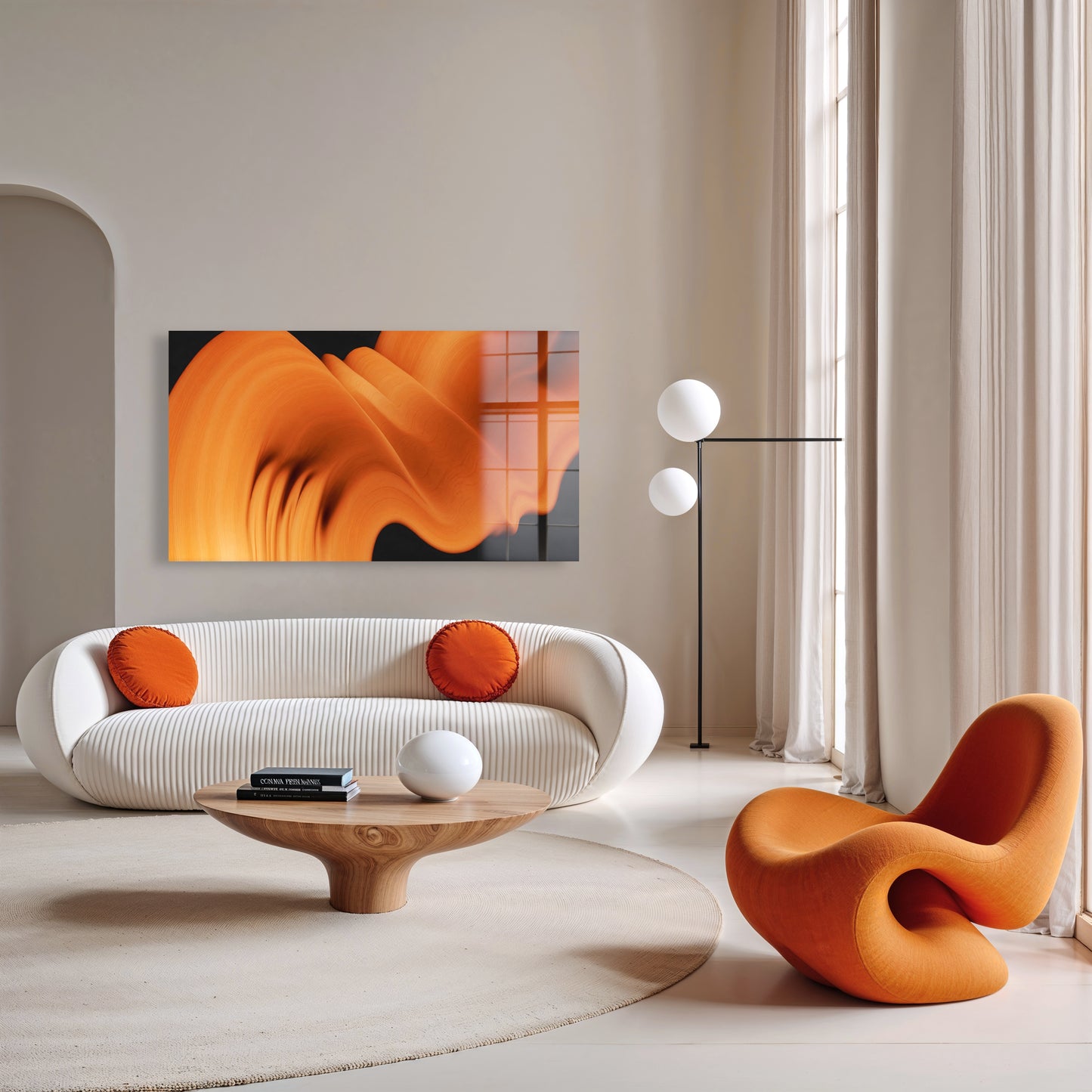 Orange Glow - CAIVA Art