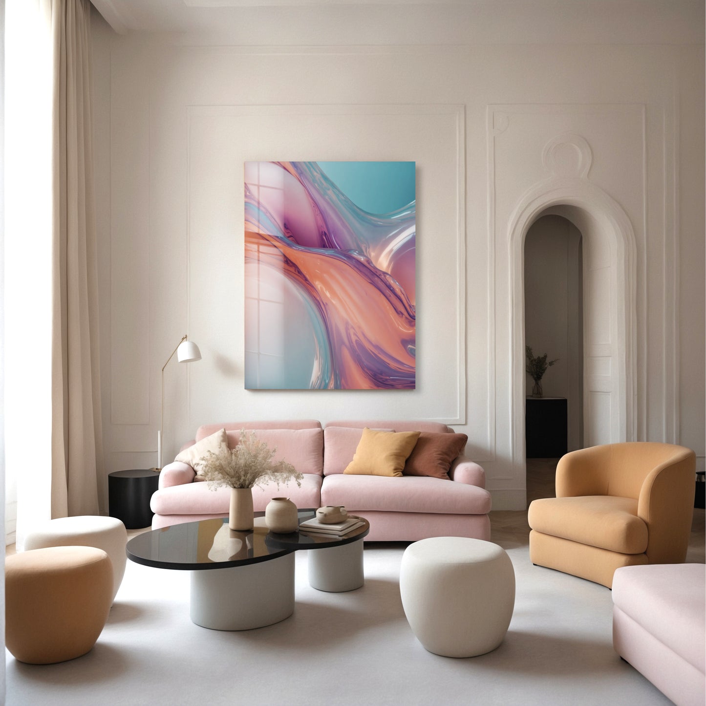 Pastel Water - CAIVA Art