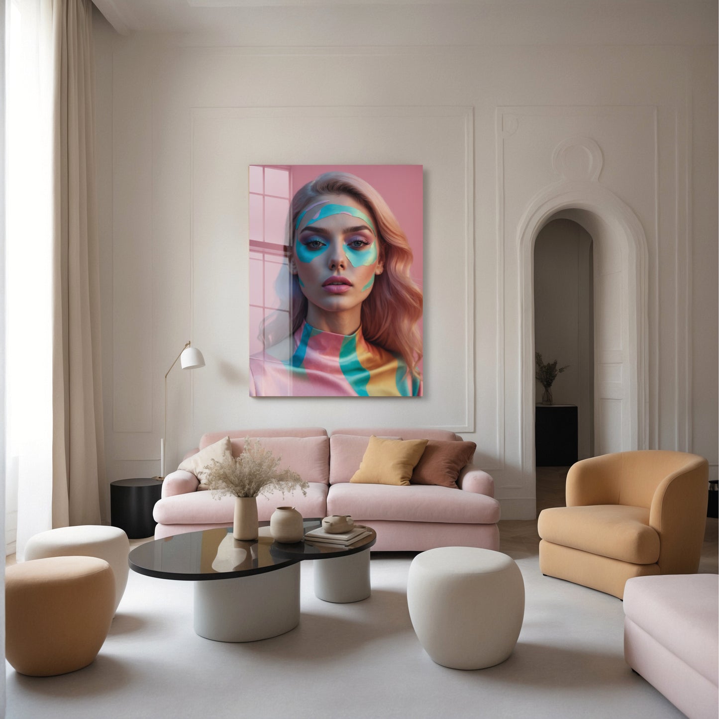 Pastel Girl - CAIVA Art