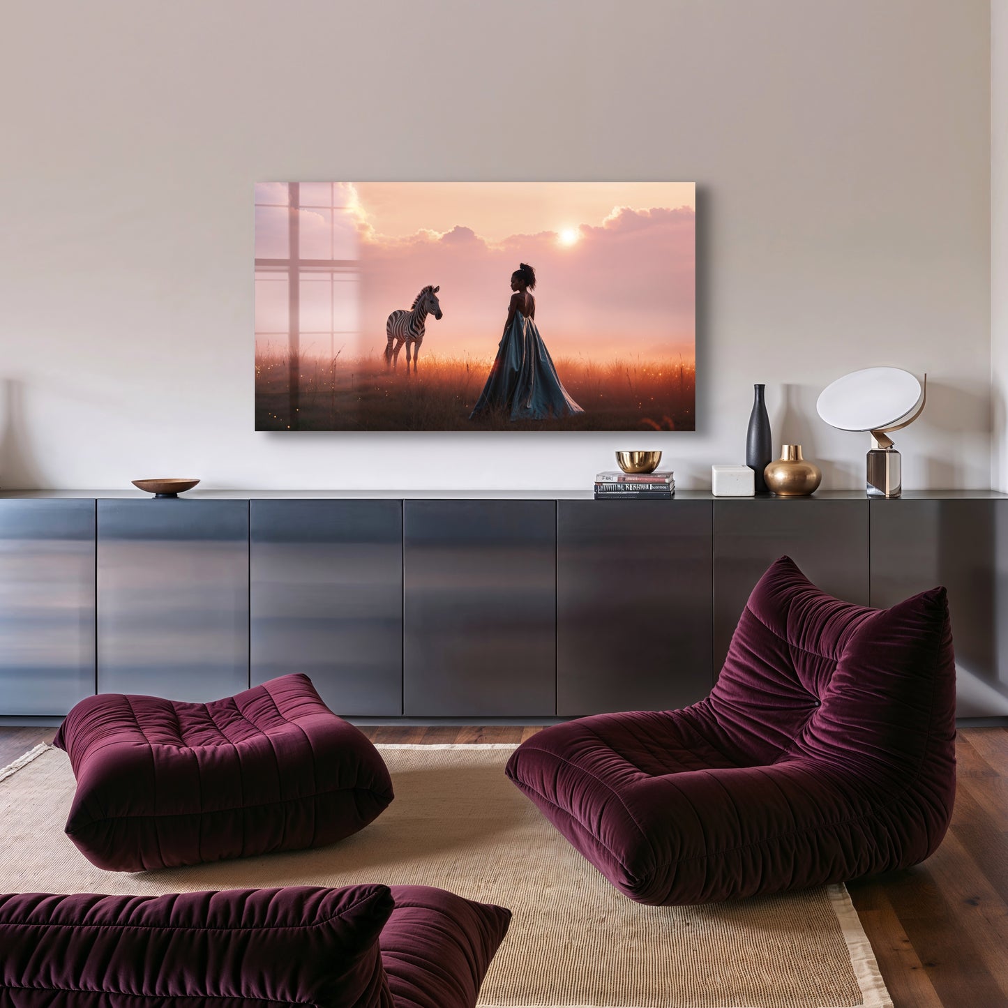 Zebra Serenity - CAIVA Art