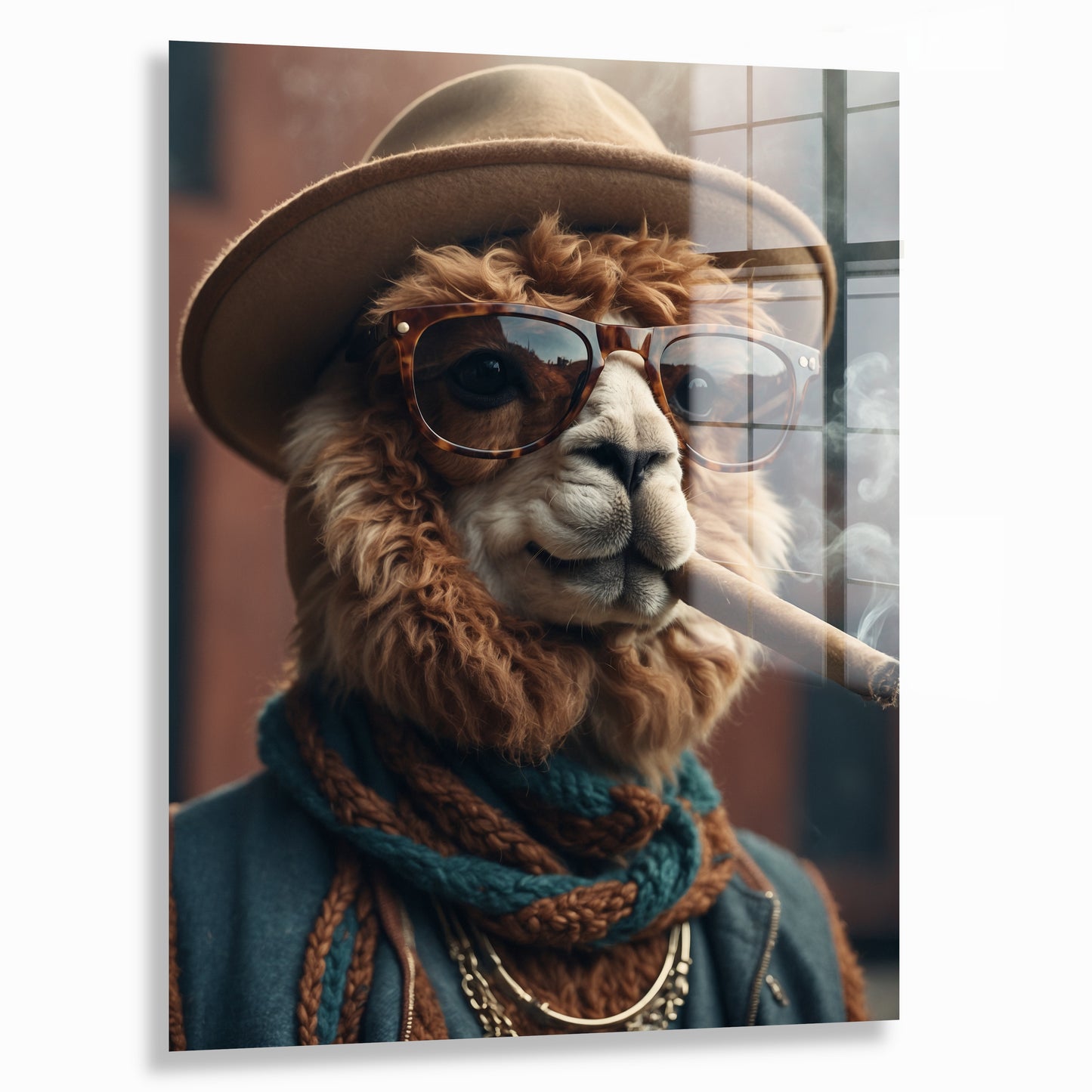 Hipster Alpaca